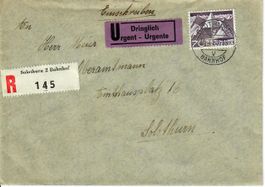R - Brief - Dringlich Solothurn 1957