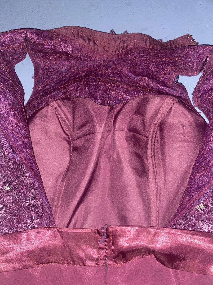 Vestiti: elegantes Kleid, Grösse XS, violet – Usato da Dornach venduto da Dlimi 3