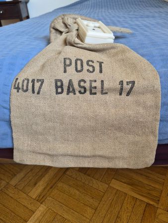 alter Postsack, Wertsack aus Basel