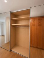 Staud Schwebetüre Schrank Spiegelfront komplett