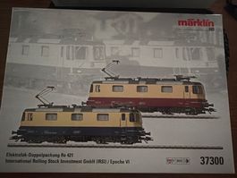 2 locomotives Märklin H0 Re 421 CFF – Neuves, jamais utilisé
