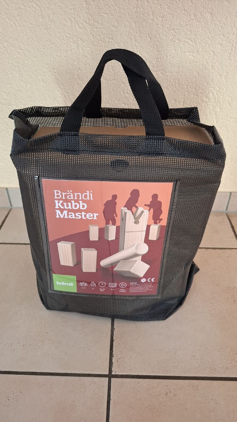Brändi Spiele: Brändi Kubb Master (Neu) – Neu und originalverpackt aus Matzendorf von Jumpklaus