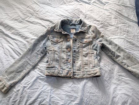 WIE NEU: Gap „Washwell“ Jeansjacke für Mädchen, Gr 132-140
