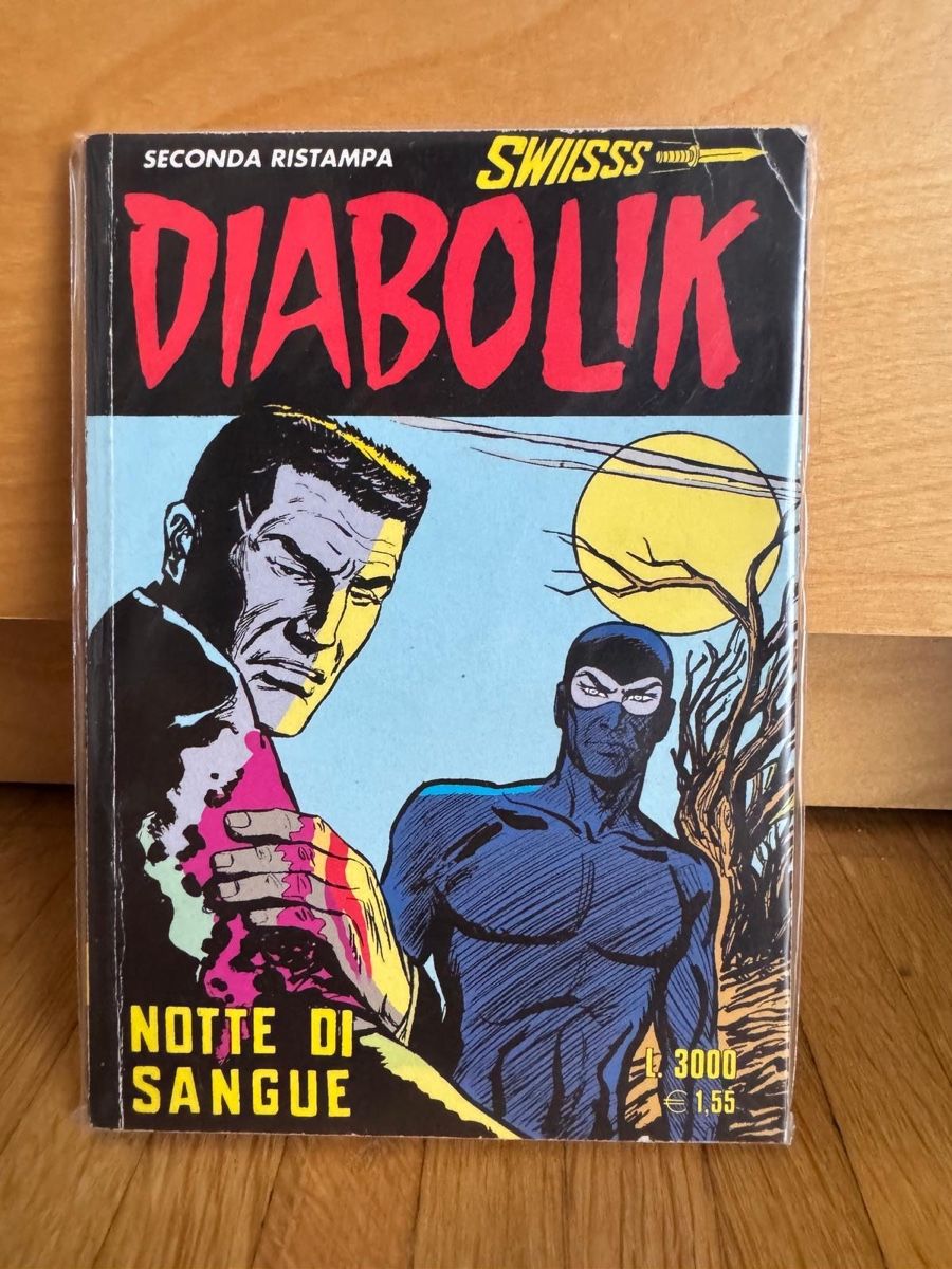 Fumetti: Diabolik - Notte di sangue - Seconda ristampa – Usato da Viganello venduto da Lolland_7