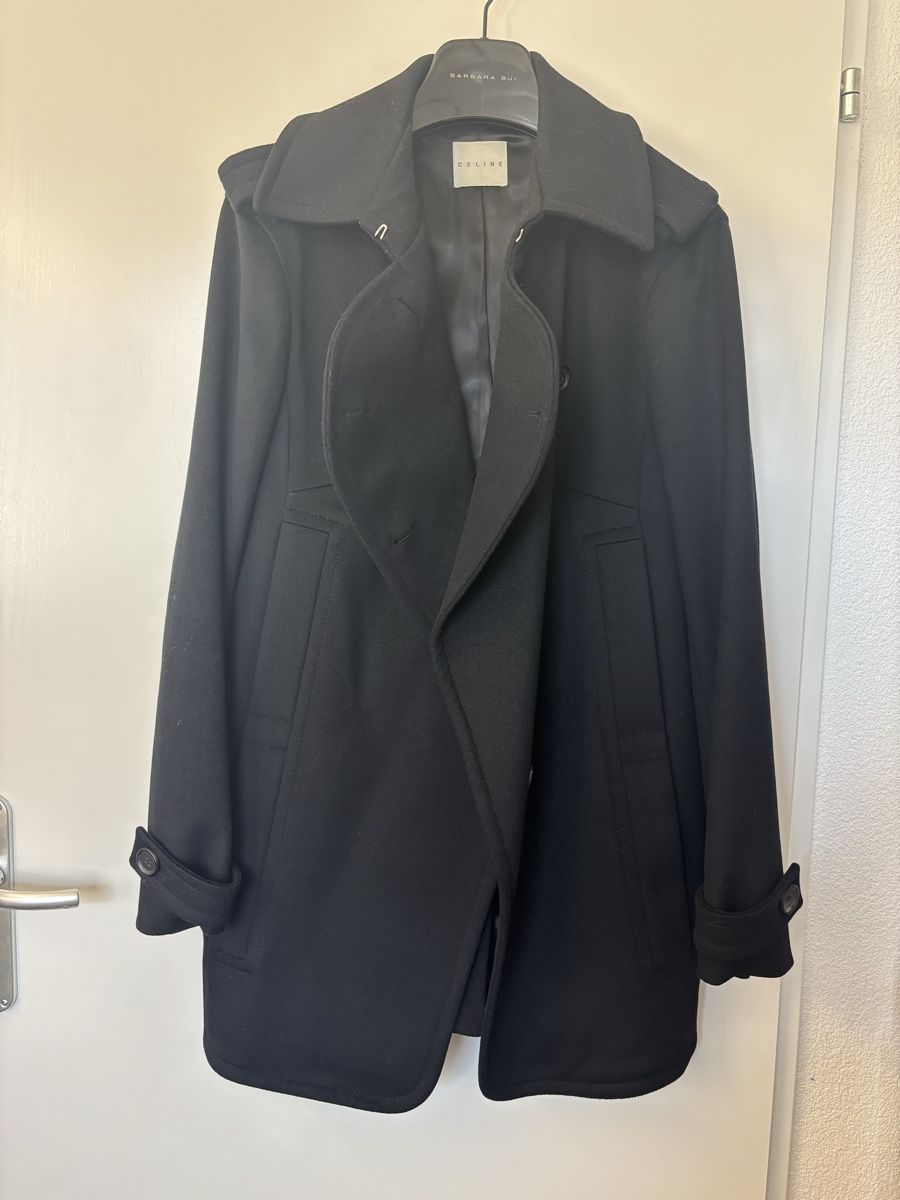 Celine Cappotti: Celine wool Mantel FR 42 – Usato da Höri venduto da Celine.11 1