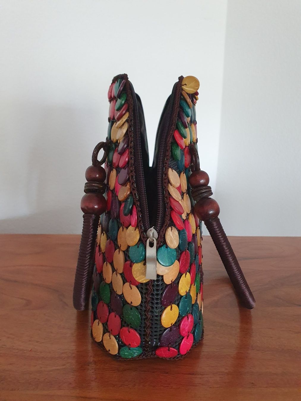 Borse da donna: Handtasche Kokosnuss bunt – Nuovo (secondo la descrizione) da Basel venduto da Anghkorwatt 5