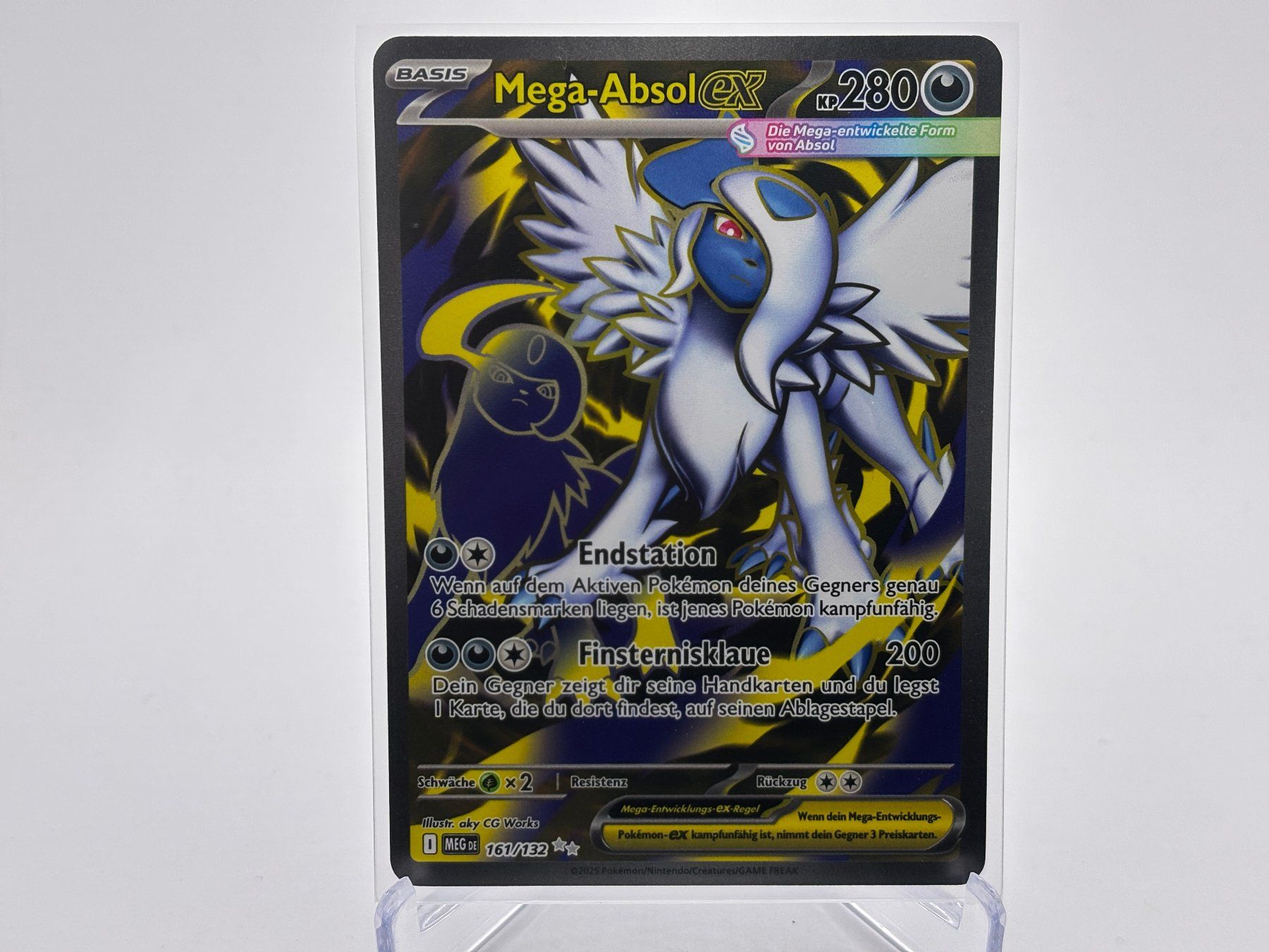 Pokémon Carte collezionabili: Mega-Entwicklung - Mega Absol ex  (MEG 161) - DE – Usato da Allschwil venduto da Bullach