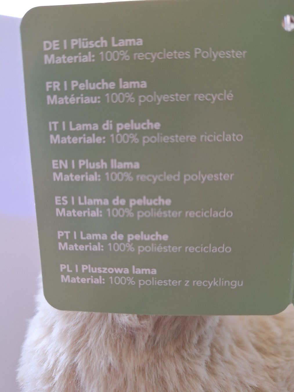 Coop Giocattoli: Plüsch Lama ,neu mit Etikette – Nuovo (secondo la descrizione) da Zürich venduto da t24_de 2
