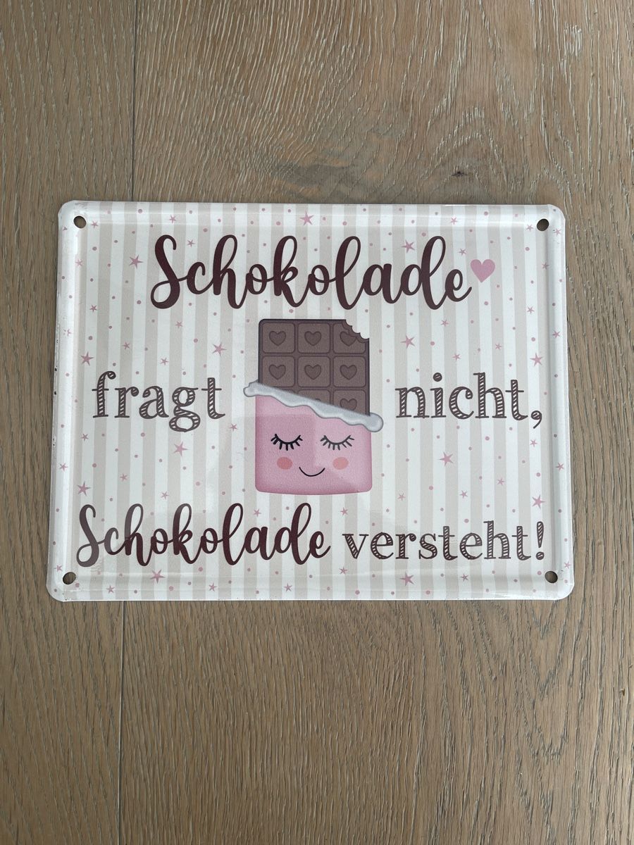 Tutte le decorazioni: Schokoladen Schild, süsses Deko-Schild – Usato da Meilen venduto da Golfer04