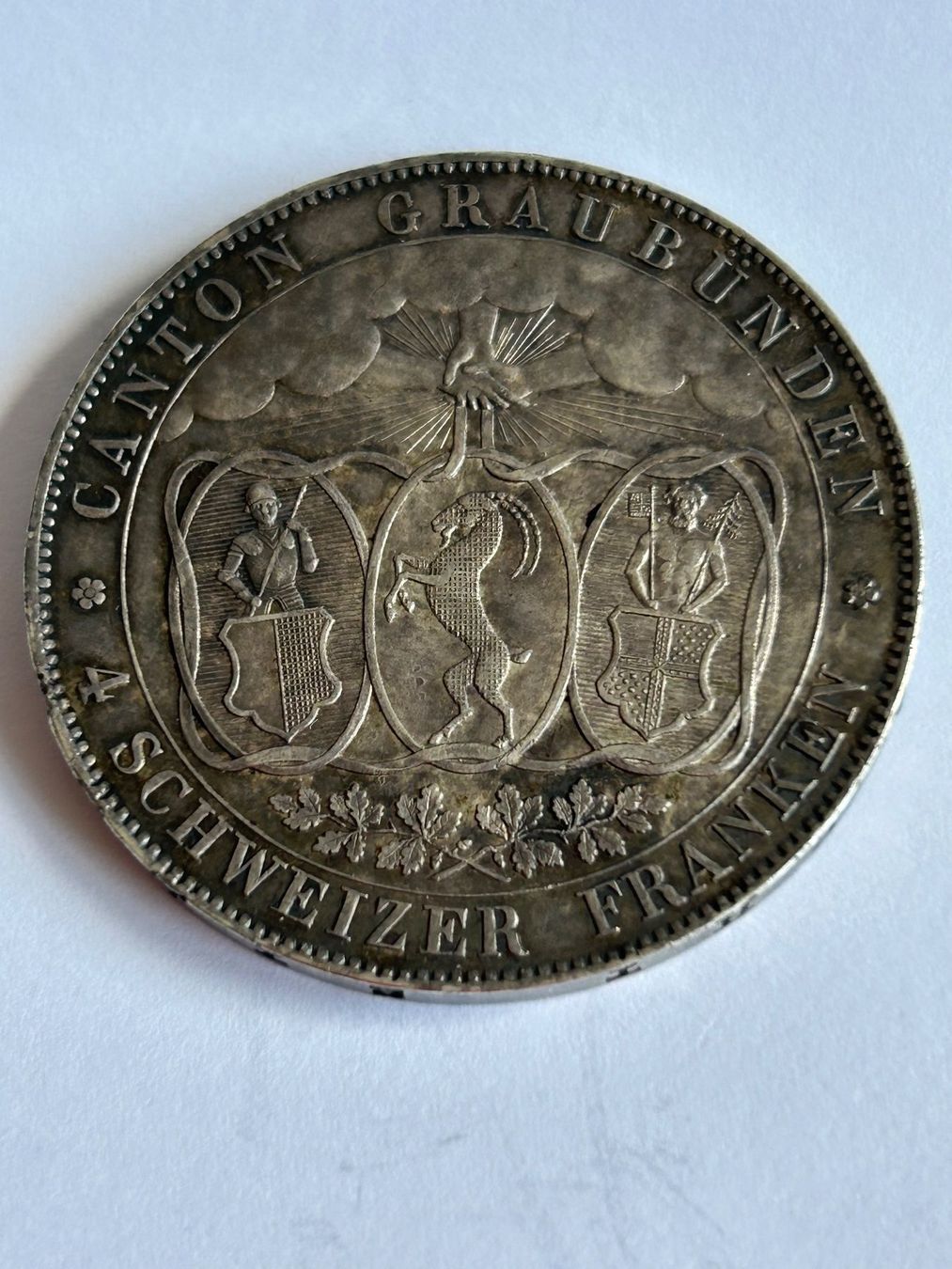 Tutti le monete: SCHÜTZENTALER  CHUR  1842 – Usato da Schmerikon venduto da Tintling 1