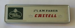 12 A.W. Faber Castell 9000 B Bleistifte mit Blechdose OVP