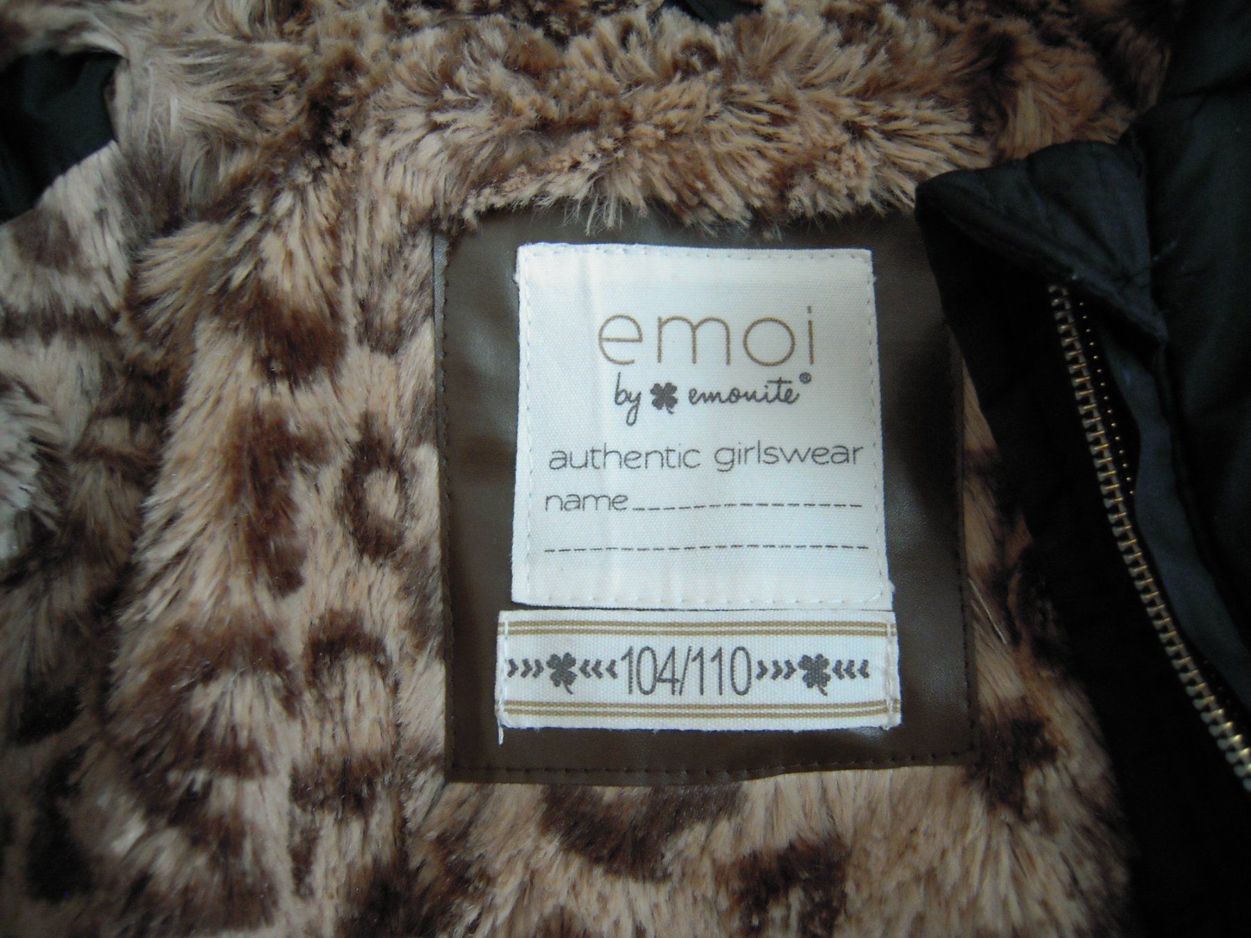 Giacche & Cappotti: Übergangsjacke / Winterjacke Gr 104 / 110 schwarz – Usato da Uzwil venduto da visions77 2