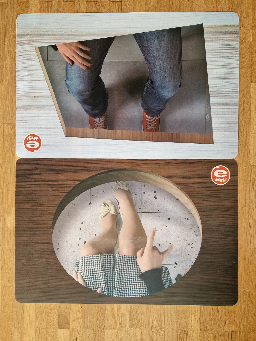 Tischset: 8 Tischsets / Platzsets e-my – originelles Design – Gebraucht aus Zürich von Sumsum80 8