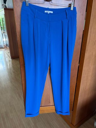 Elegante blaue Hose von Maje – Grösse 38