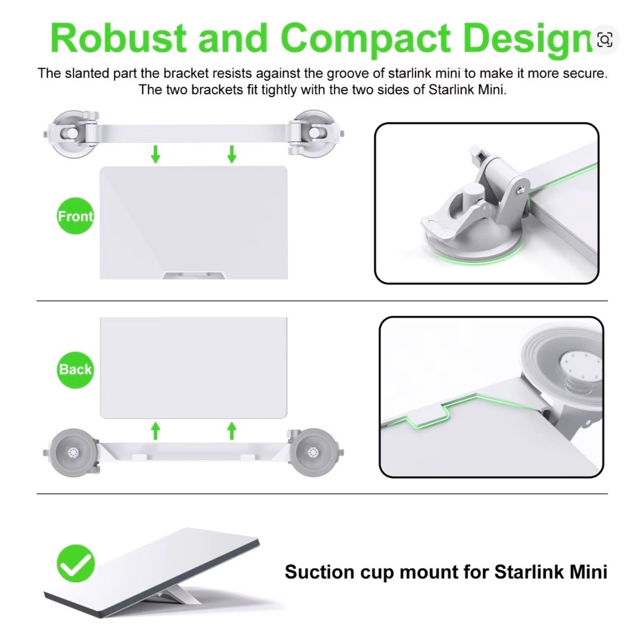 Wandhalterungen: Starlink mini Autohalterung – Neu und originalverpackt aus Möriken AG von Troemer 5