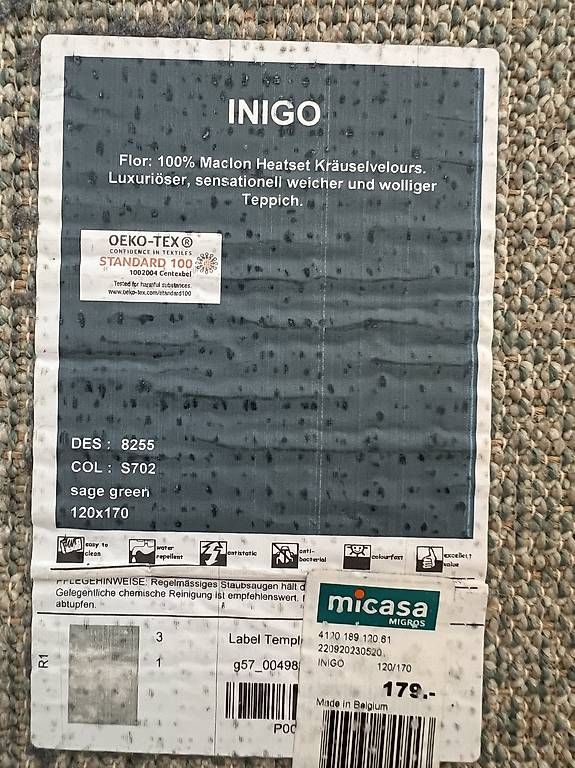 Micasa Tappeti: Teppich gebraucht 120 x 170 cm – Usato da Worben venduto da sel_dp6y 2