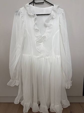 Weisses Sommerkleid NEU M 