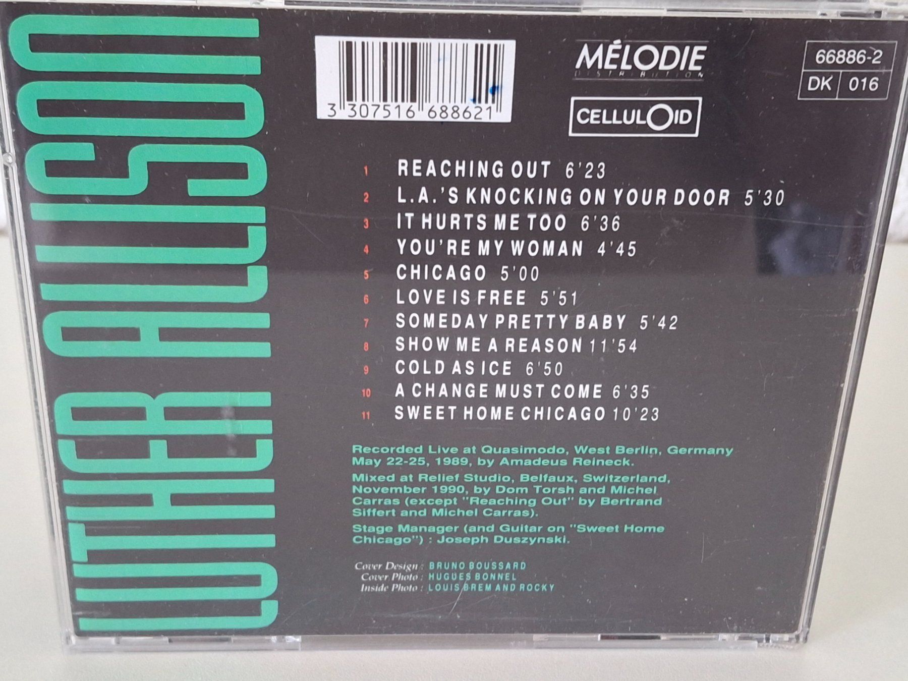 CD: CD Luther Allison - More From Berlin – Usato da Aarberg venduto da Jackup1 1