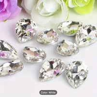 Cristaux Larme 14mm, Décoration DIY, Neuf!