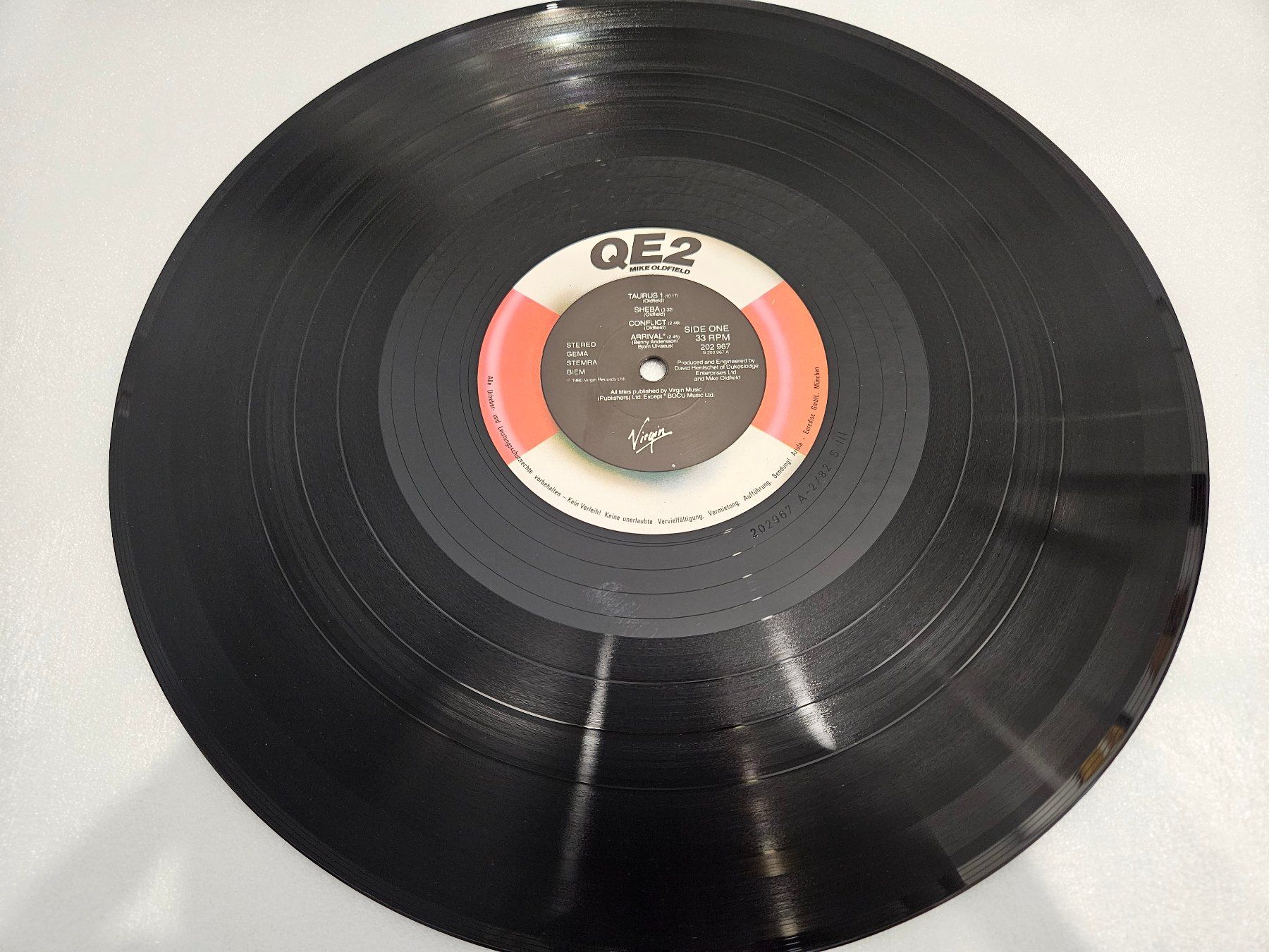 Schallplatten: Mike Oldfield – QE2 (LP, Rock) – Gebraucht aus Uster von Vinyl-Leidenschaft 3