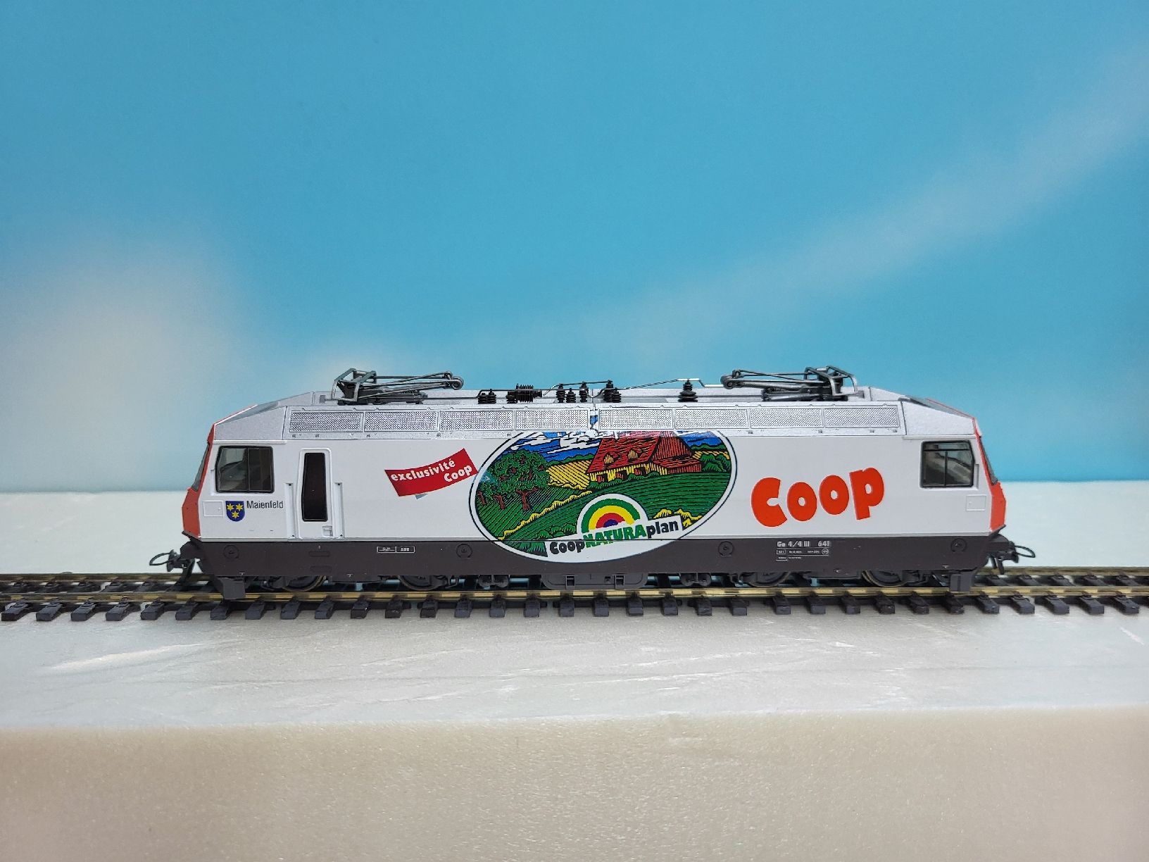 Bemo Ge 4/4 III 641 Coop (Gebraucht) in Diegten für CHF 100 – mit