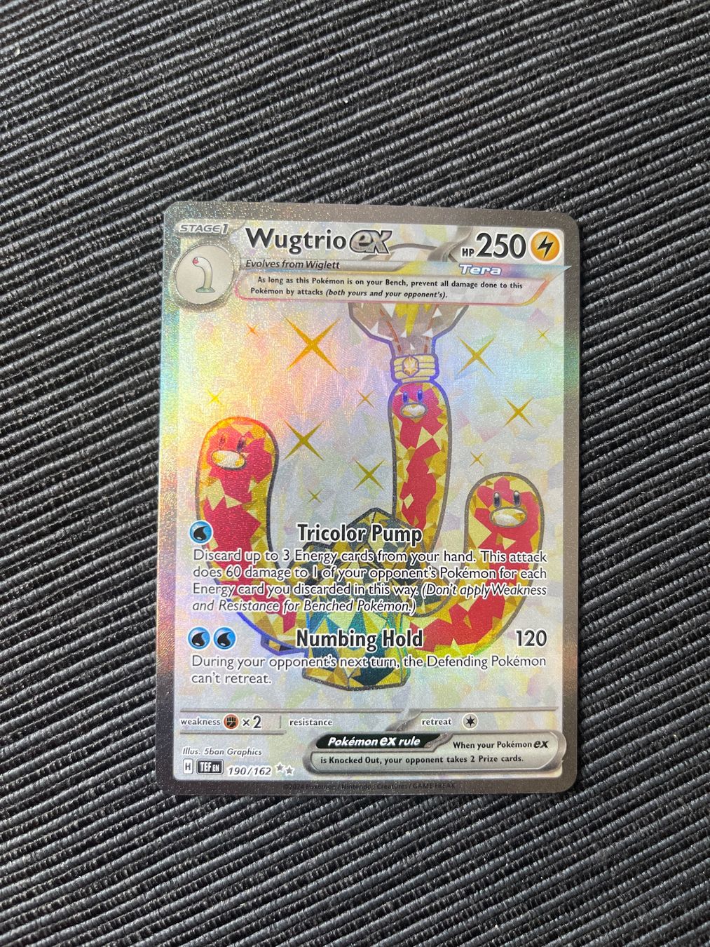 Pokémon Carte collezionabili: Pokemon Wugtrio EX Temporal Forces – Nuovo (secondo la descrizione) da Wabern venduto da Collectfun