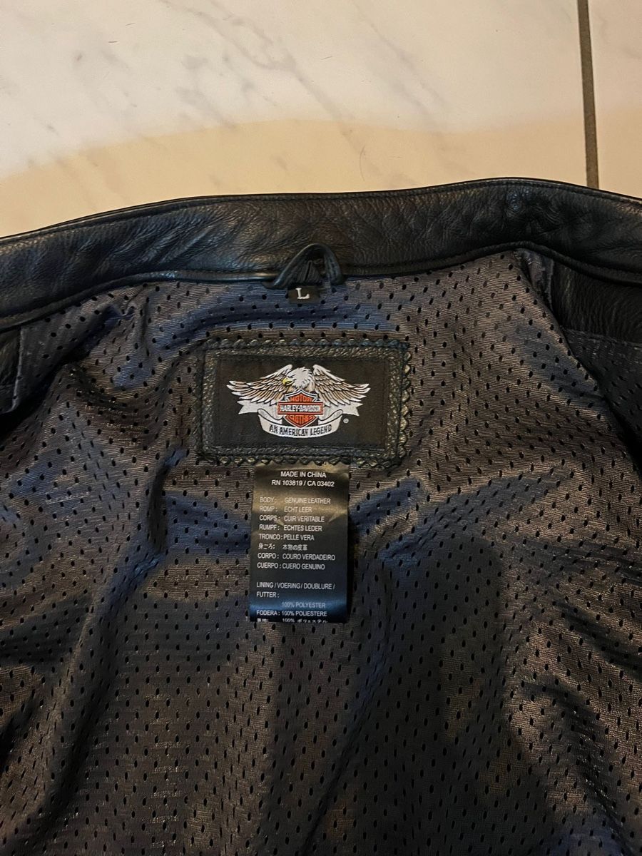 Harley-Davidson Giacche: Harley Davidson Echtleder Motorradjacke – Usato da Ennetmoos venduto da lelemi98 3