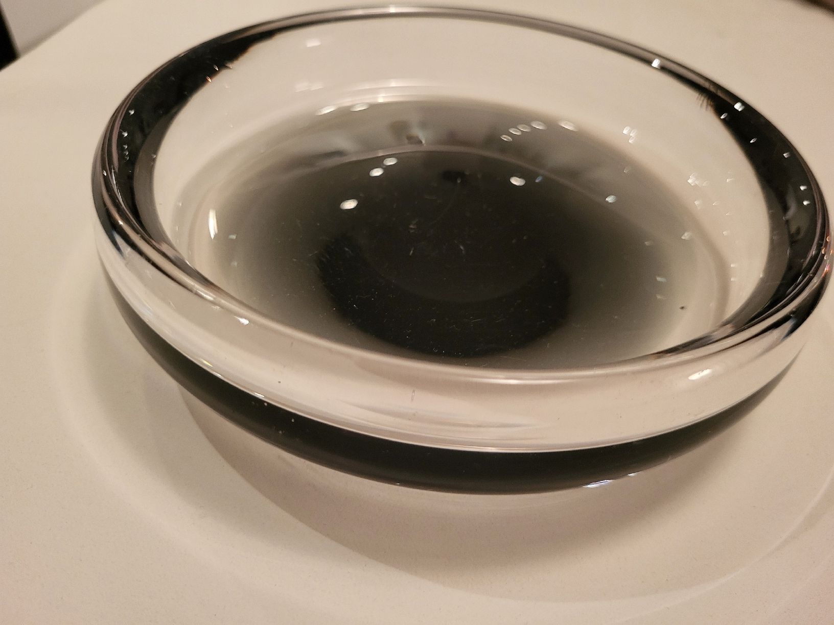 Ciotole: ciotola in vetro marrone – Usato da Cadempino venduto da Tatiana01112