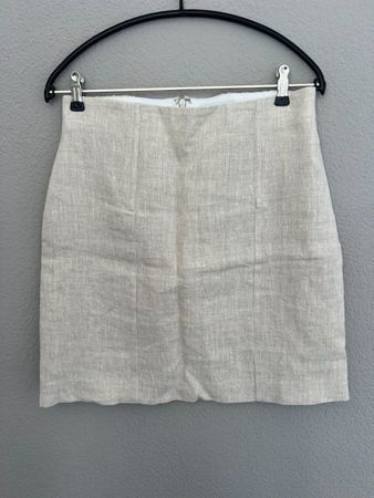 &Other Stories Leinen-Rock, Size 38