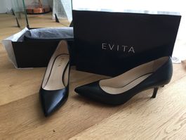 Neue Evita Pumps inkl. Schachtel Grösse 37 handmade Italy