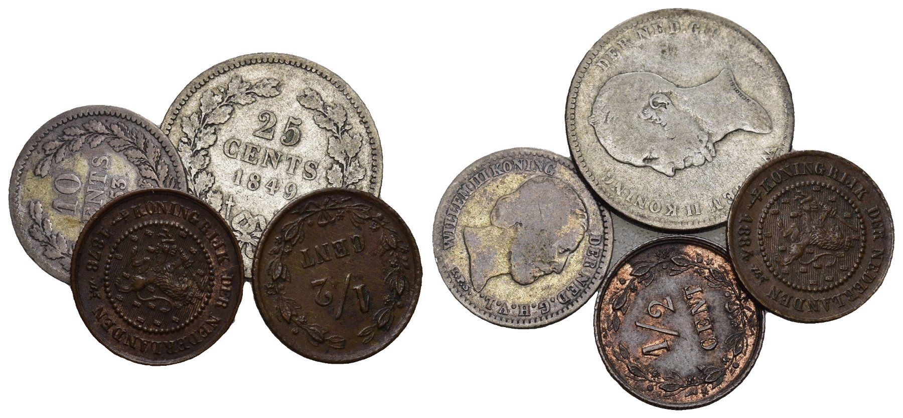 Tutti le monete: Niederlanden Lot – Usato da Bern venduto da numismatictops