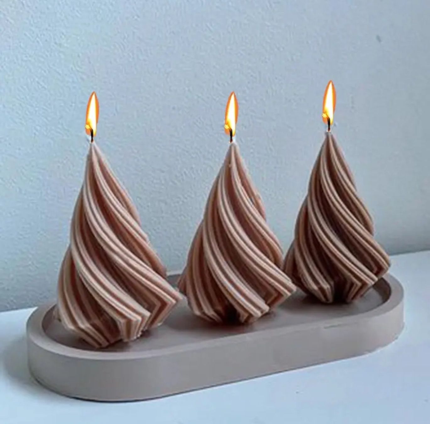 Teglie da forno: Silikonform Giessform Kerzenform Swirl 3er – Nuovo e nell'imballaggio originale da Kaltbrunn venduto da schere-stein-papier 2