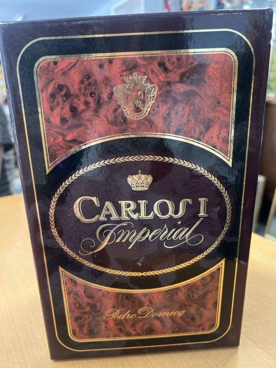 Bevande alcoliche: Carlos I Imperial Brandy, leer – Usato da Rorschach venduto da TrendyDeals
