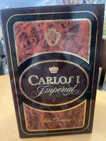 Carlos I Imperial Brandy, leer