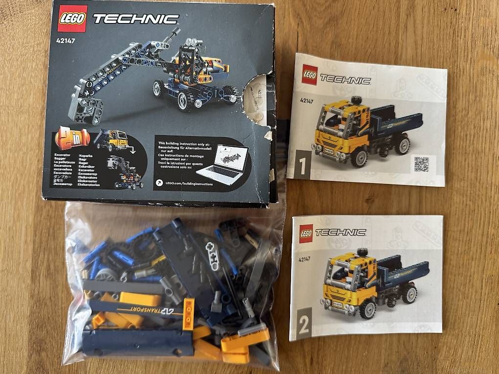 Kit di costruzioni: Lego Technic 42147 Kipplaster 2in1  – Usato da Rüschlikon venduto da Delfinissa 4