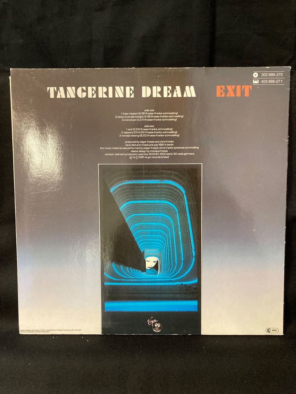 Dischi in vinile: Tangerine Dream / Exit – Usato da St.Gallen venduto da Out-take 1