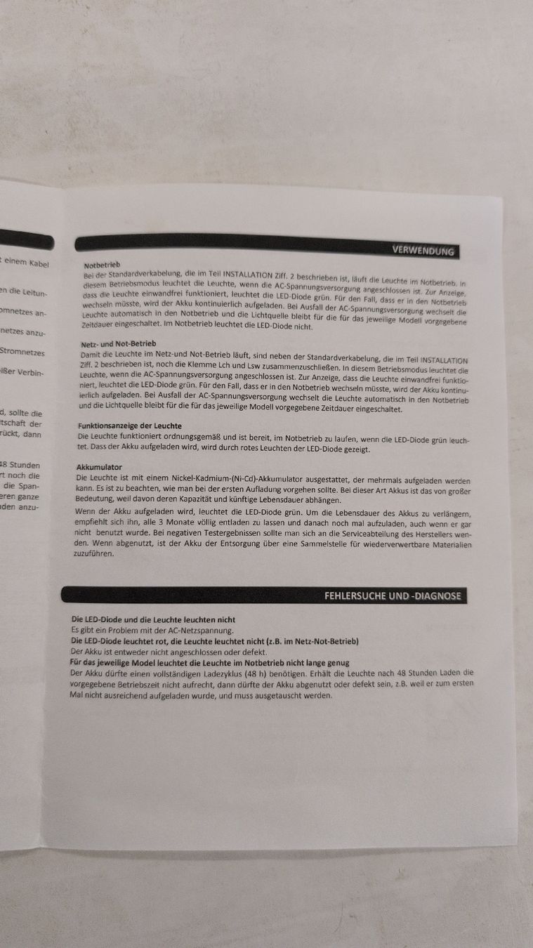 Lampadari & plafoniere: Fluchtwegleuchte zur Deckenmontage – Nuovo e nell'imballaggio originale da Volketswil venduto da mar_c5pv 7