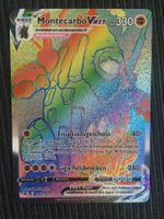 Pokemon Montecarbo Vmax Rainbow Farbenschock Deutsch