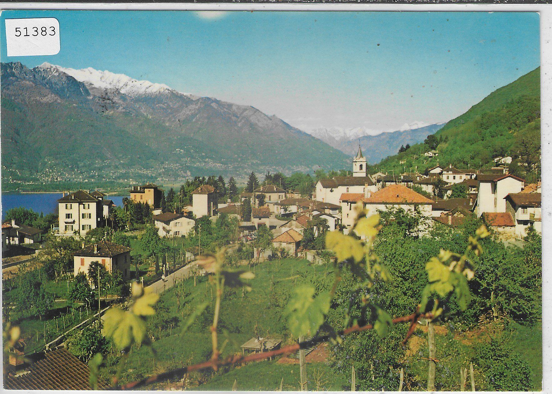 Cartoline postali: Piazzogna - Vue generale – Usato da Ettingen venduto da Kartenplanet
