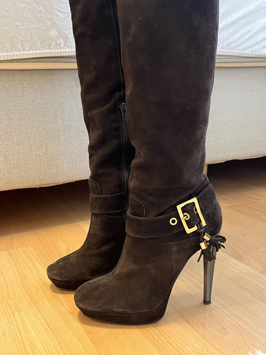 Scarpe da donna: Braune leder stiefel gr. 39 – Nuovo (secondo la descrizione) da Zürich venduto da rox_ws8v 3
