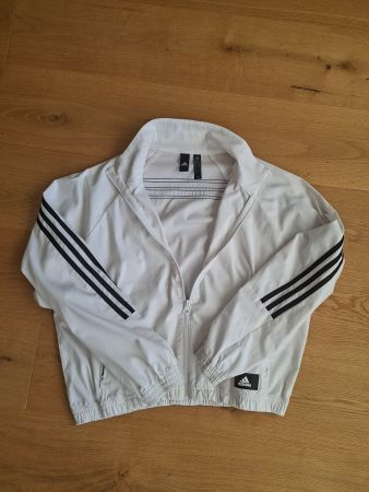 Adidas Sportjacke weiss