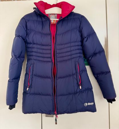 Sherpa Daunen Funktionsjacke in XS/34