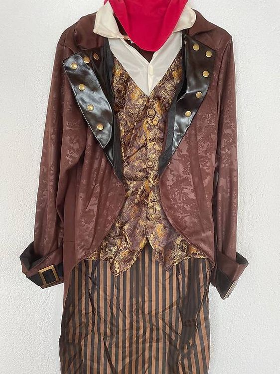 NEU: Steampunk Kostüm Fasnacht Fasching Grösse S Herren (Gebraucht) in ...