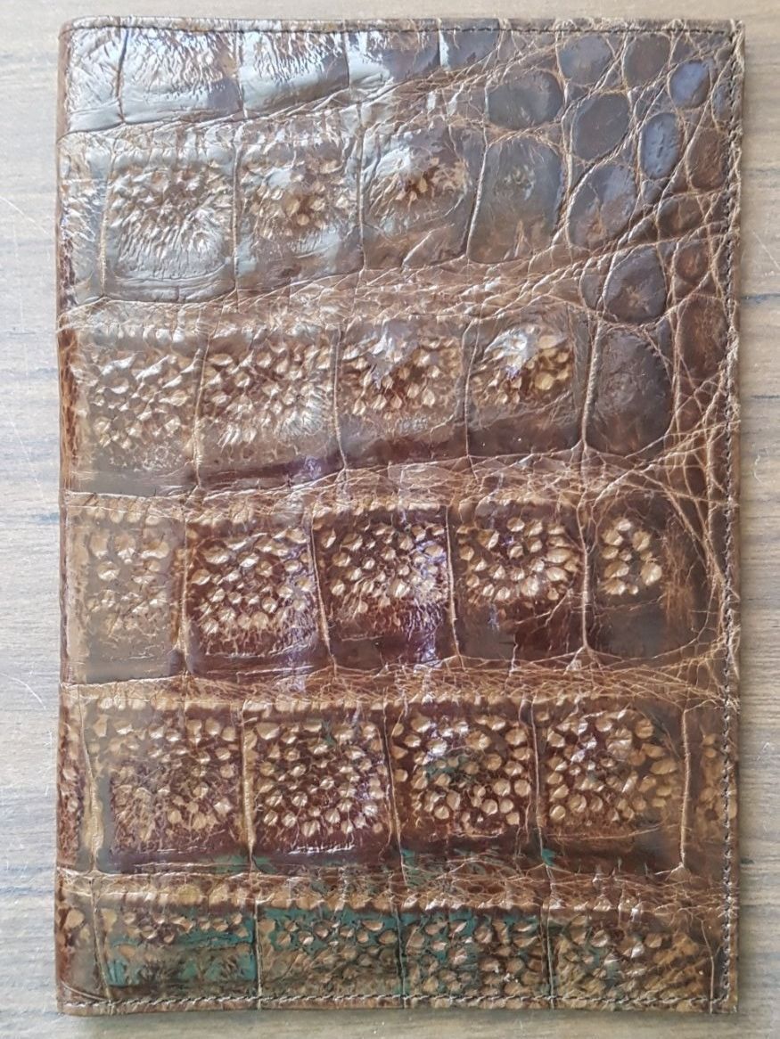 Altro in  Abbigliamento & Accessori: Passportfolder Dokumentenmappe Krokoleder 1950er – Nuovo (secondo la descrizione) da Mörschwil venduto da wunderkiste44 3