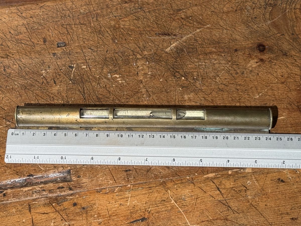 Messen: Antiker Wasserwaage aus Messing 24cm – Gebraucht aus schaffhausen von VintAntik_1980 1