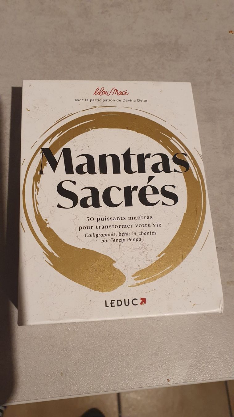 Giochi: Cartes Mantras sacrés – Nuovo (secondo la descrizione) da Châtonnaye venduto da Kojak120