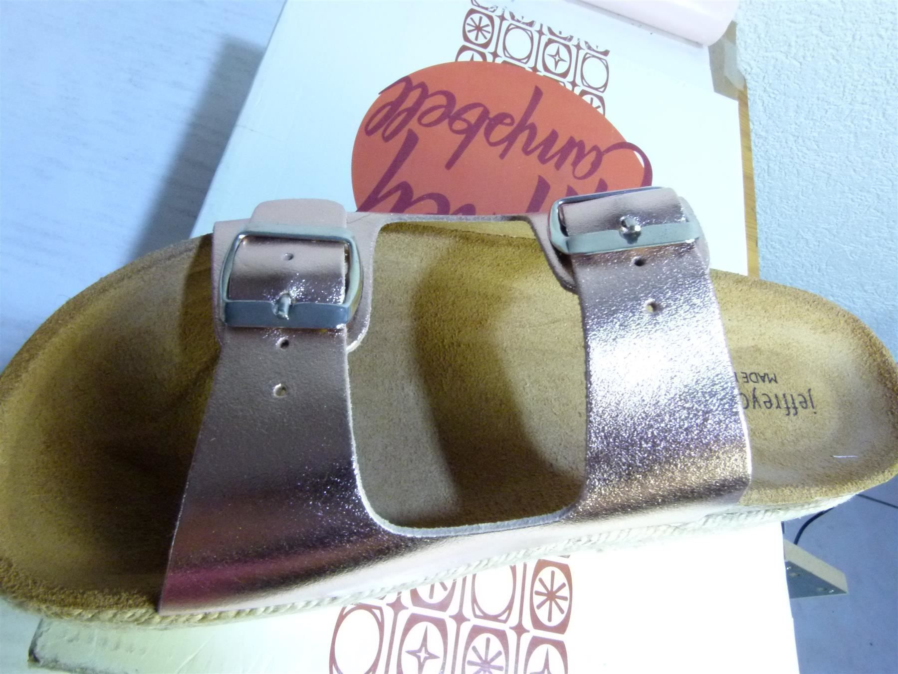 Damenschuhe: Jeffrey Campbell Leder Sandalen Gr. 39 – Neu und originalverpackt aus Uerkheim von Justi.y 5