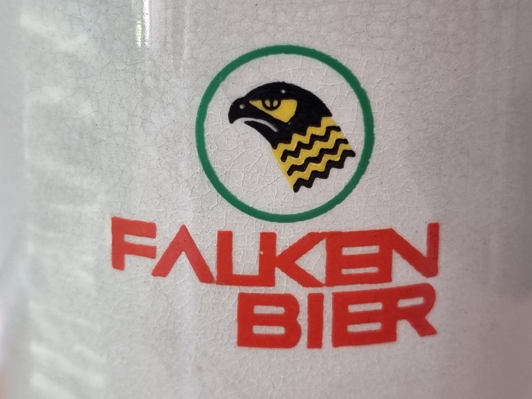 Bicchieri: Falken Bier Steingut Bierkrug / Humpen – Usato da Lommis venduto da 0815undmehr 1