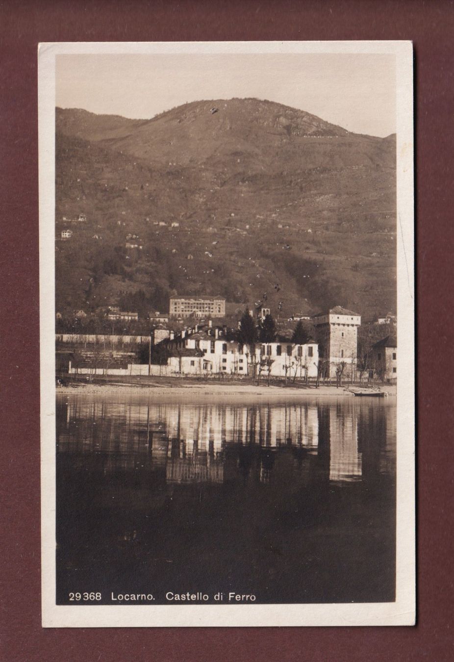 Cartoline postali: LOCARNO - Castello di Ferro – Usato da Pully venduto da nicecards-shop
