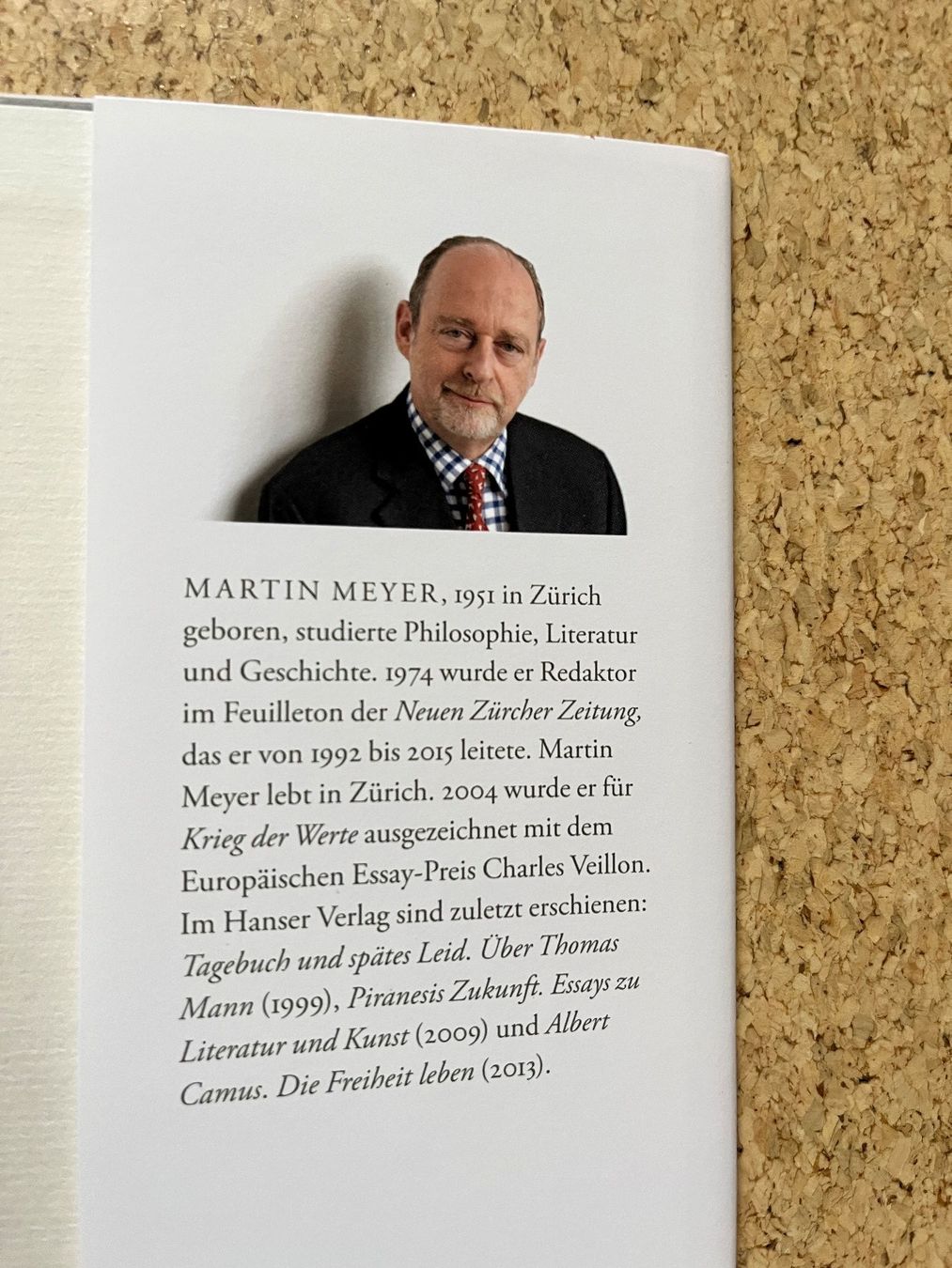 Bücher: Buch gebunden "Gerade gestern", Martin Meyer – Neu (gemäss Beschreibung) aus Grosswangen von Vita500 3